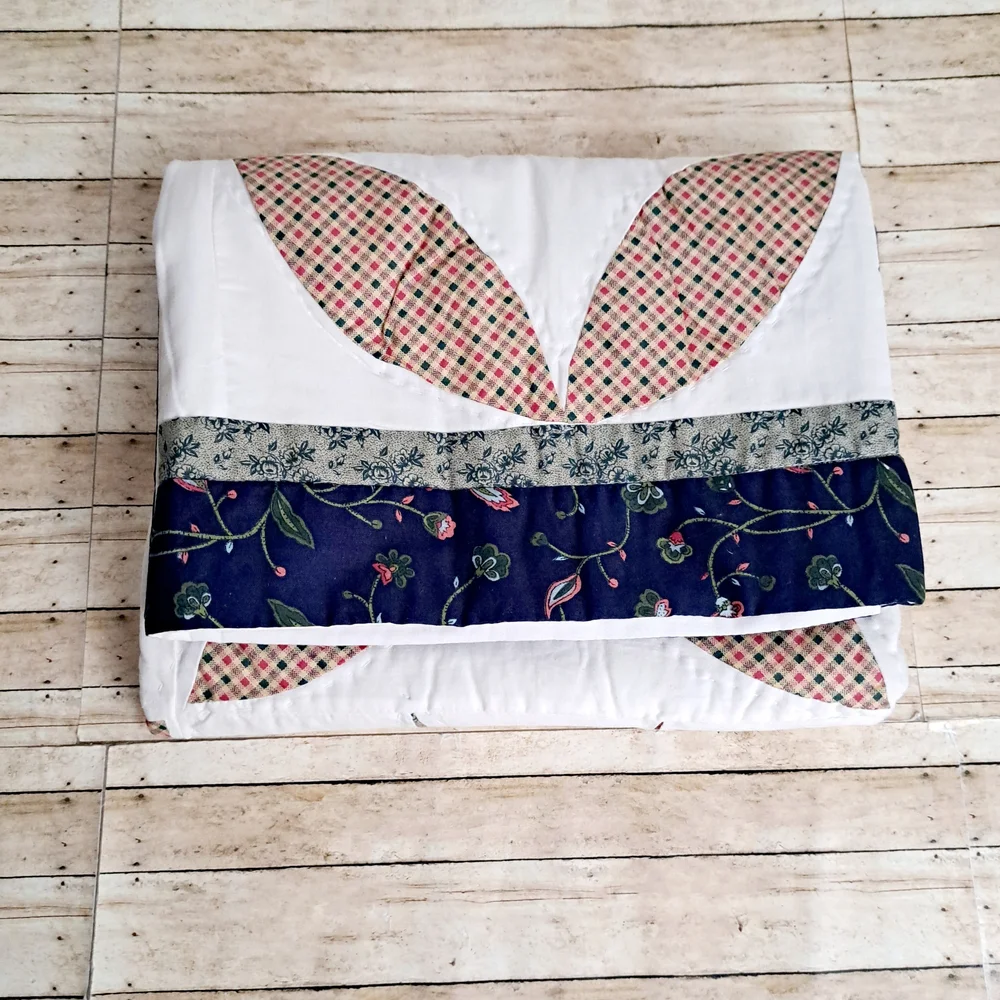 JCPenney Home Collection Cream Quilted & Embroidered Pillow Shams